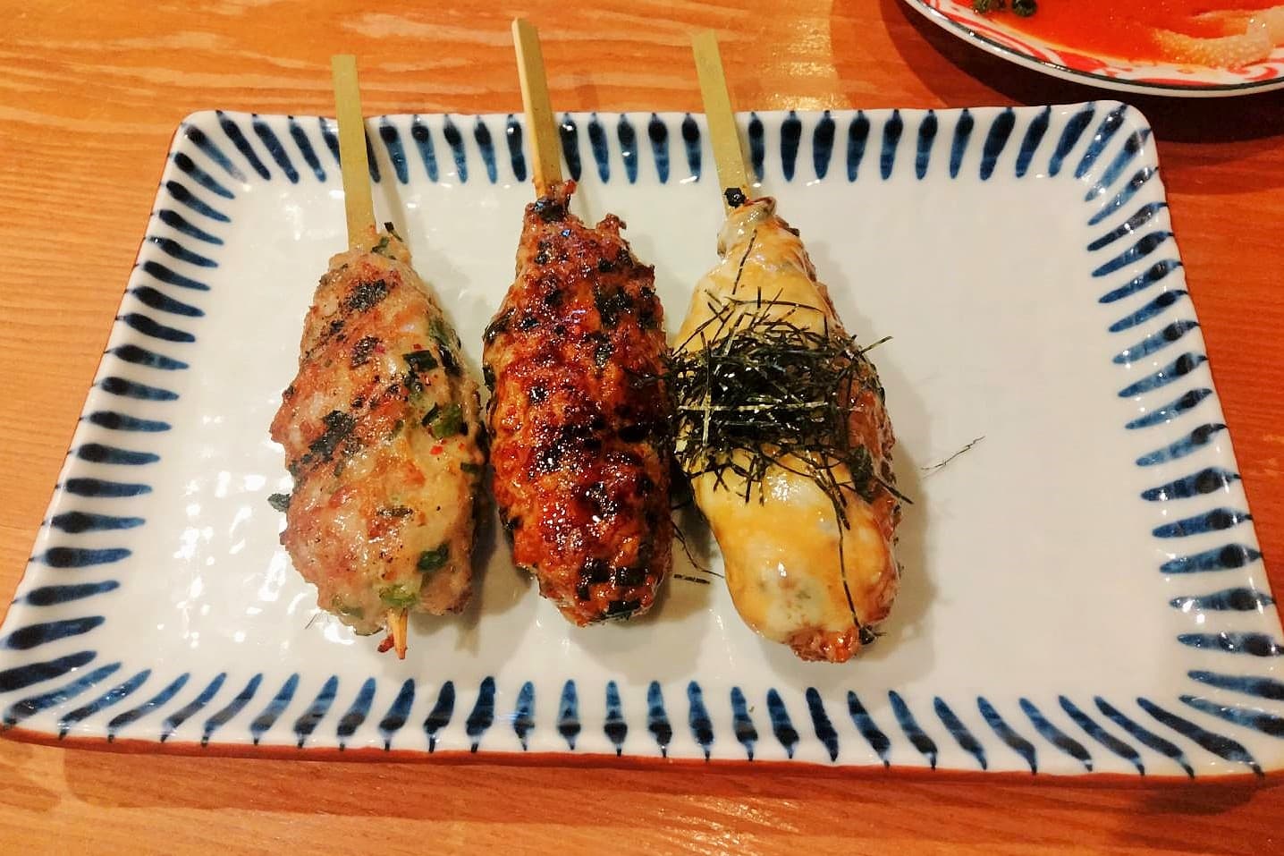 博多串焼き バッテンよかとぉ 鶴橋店 つくね3種