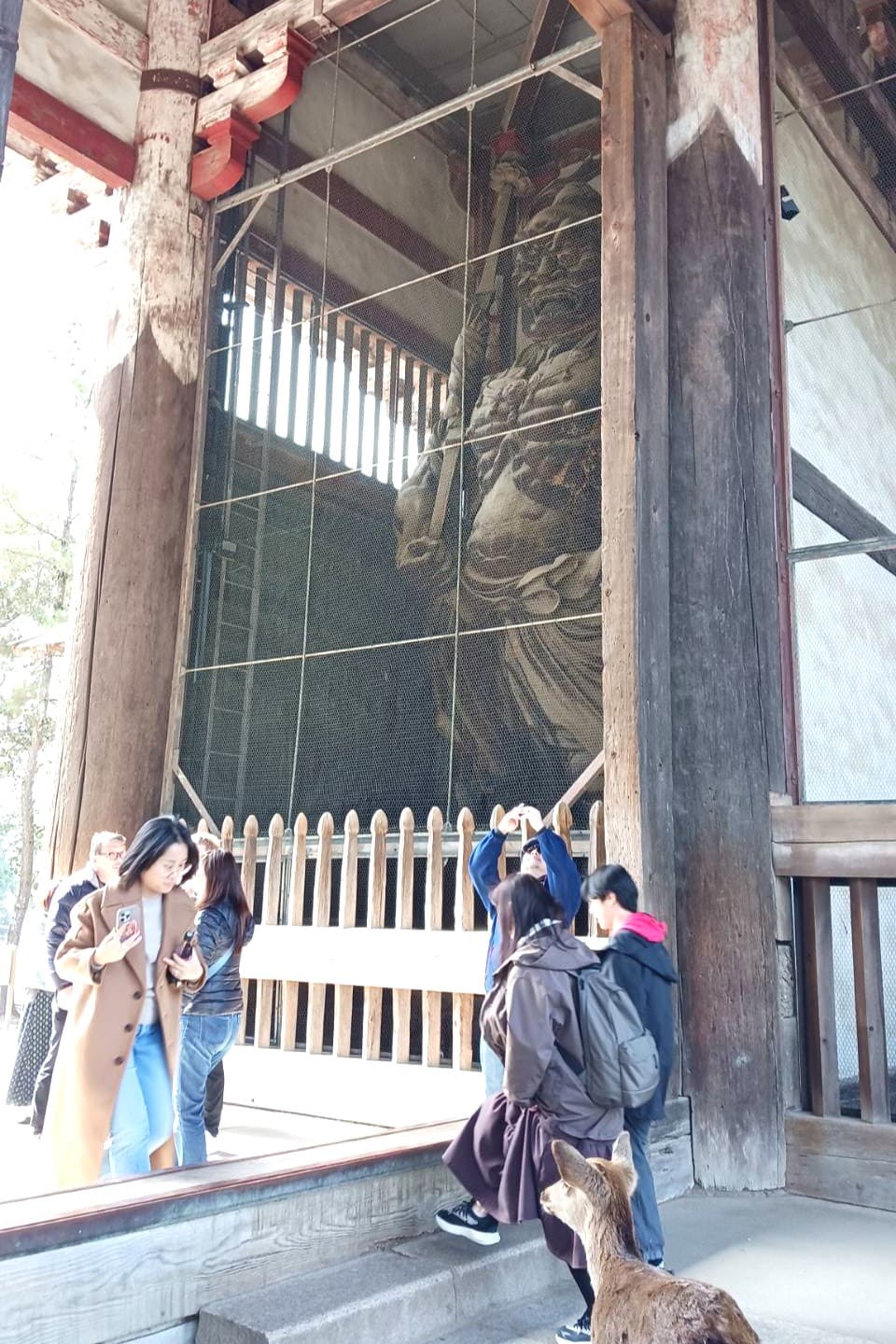 奈良の大仏　門