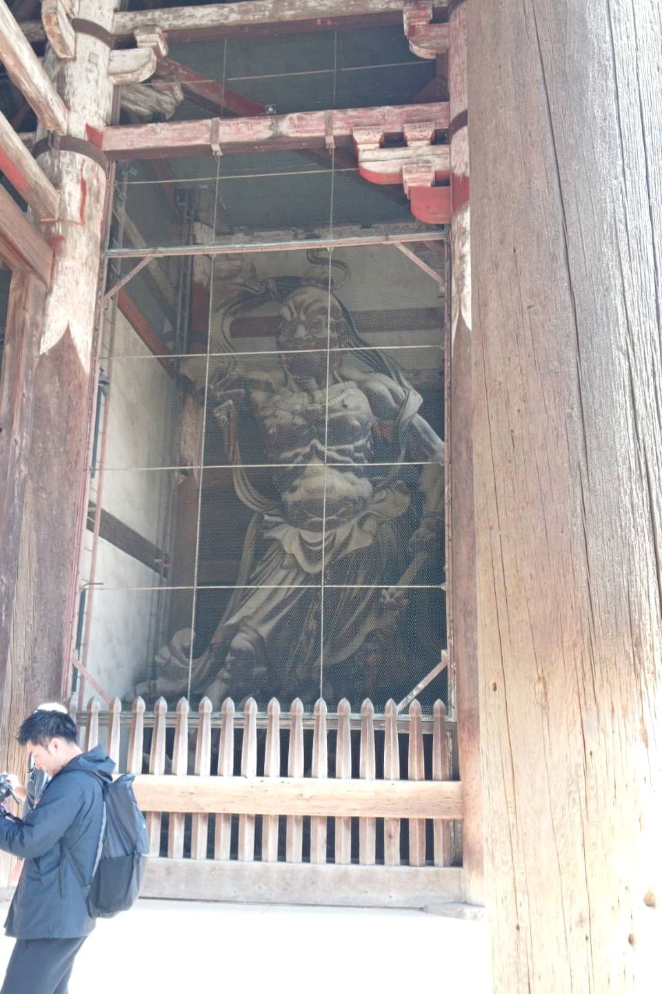 奈良の大仏　門