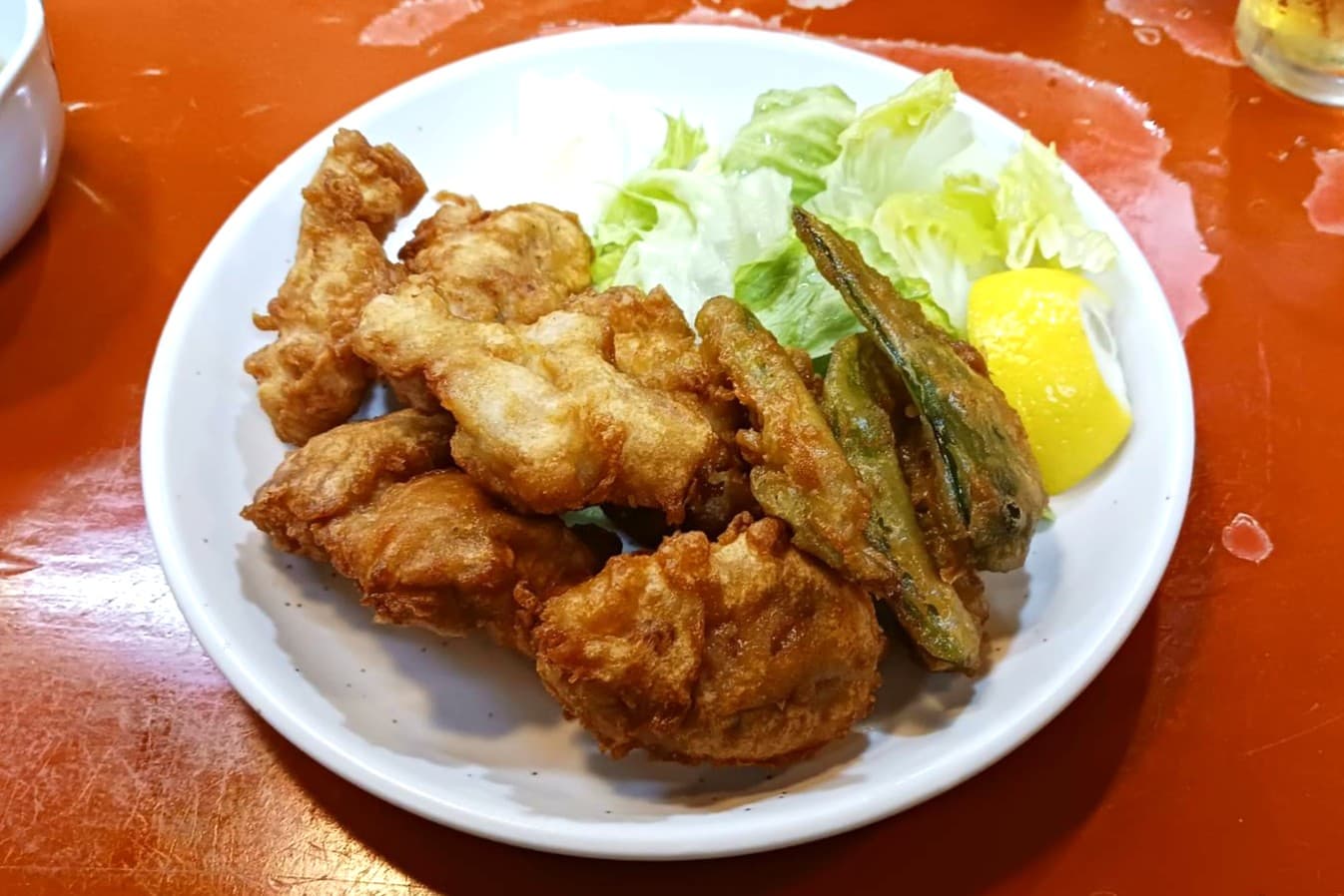 南田辺 スタンドアサヒ唐揚げ