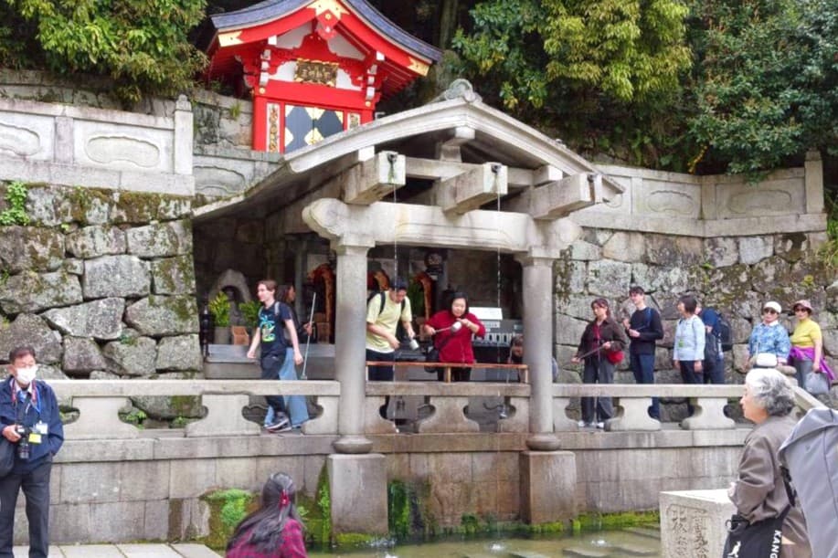 京都 清水寺 さくら