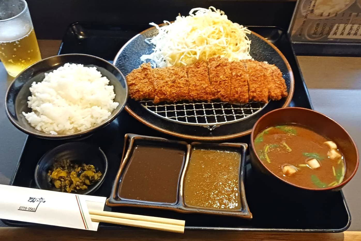 寺田町　とんかつ とん亭 ヒレカツ定食