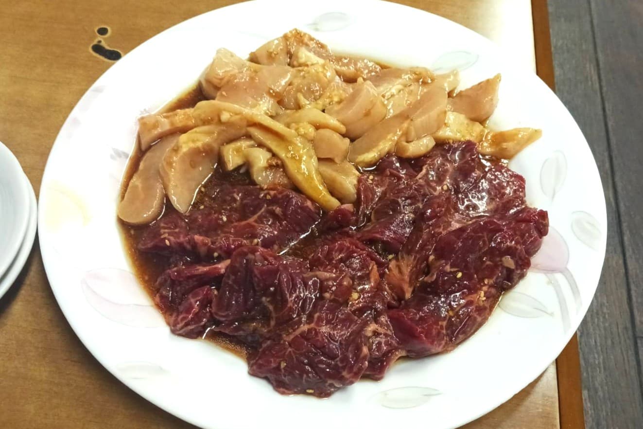 新楽井で焼肉 みの、ハラミ