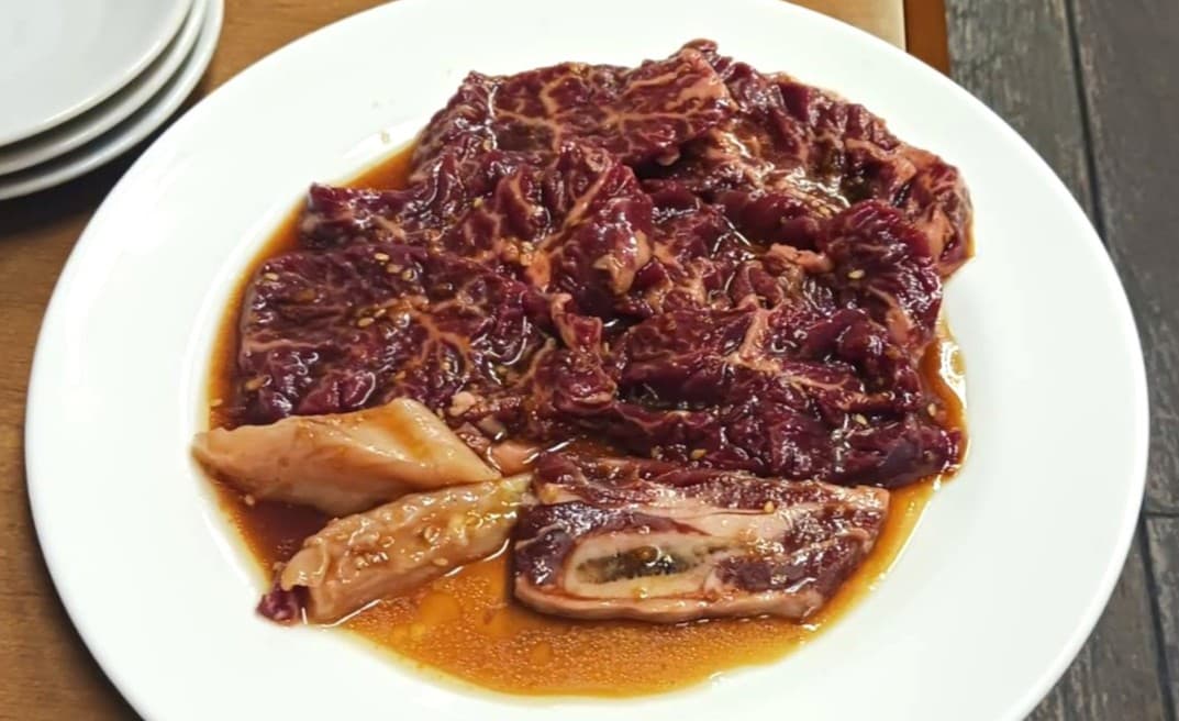 新楽井で焼肉 混ぜ