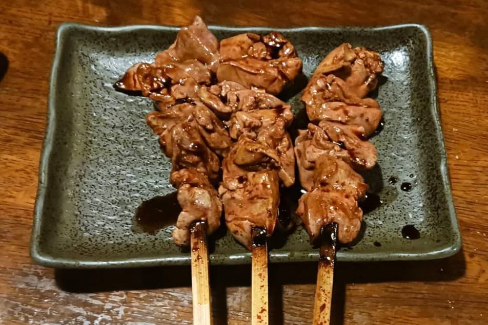 焼とり酒家 かご家 駒川店 肝たれ
