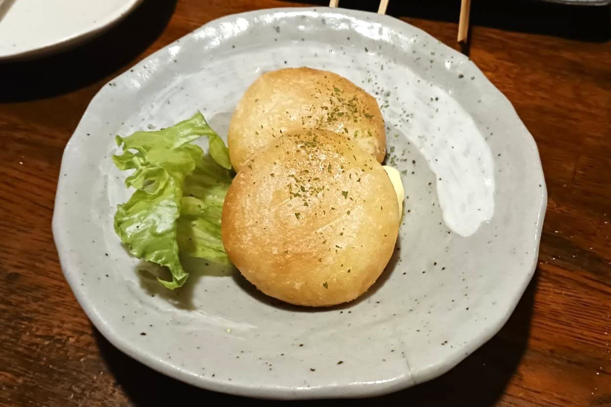 焼とり酒家 かご家 駒川店 チーズ餅