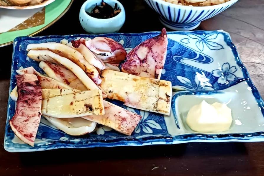 海女小屋はまなみ いか焼き