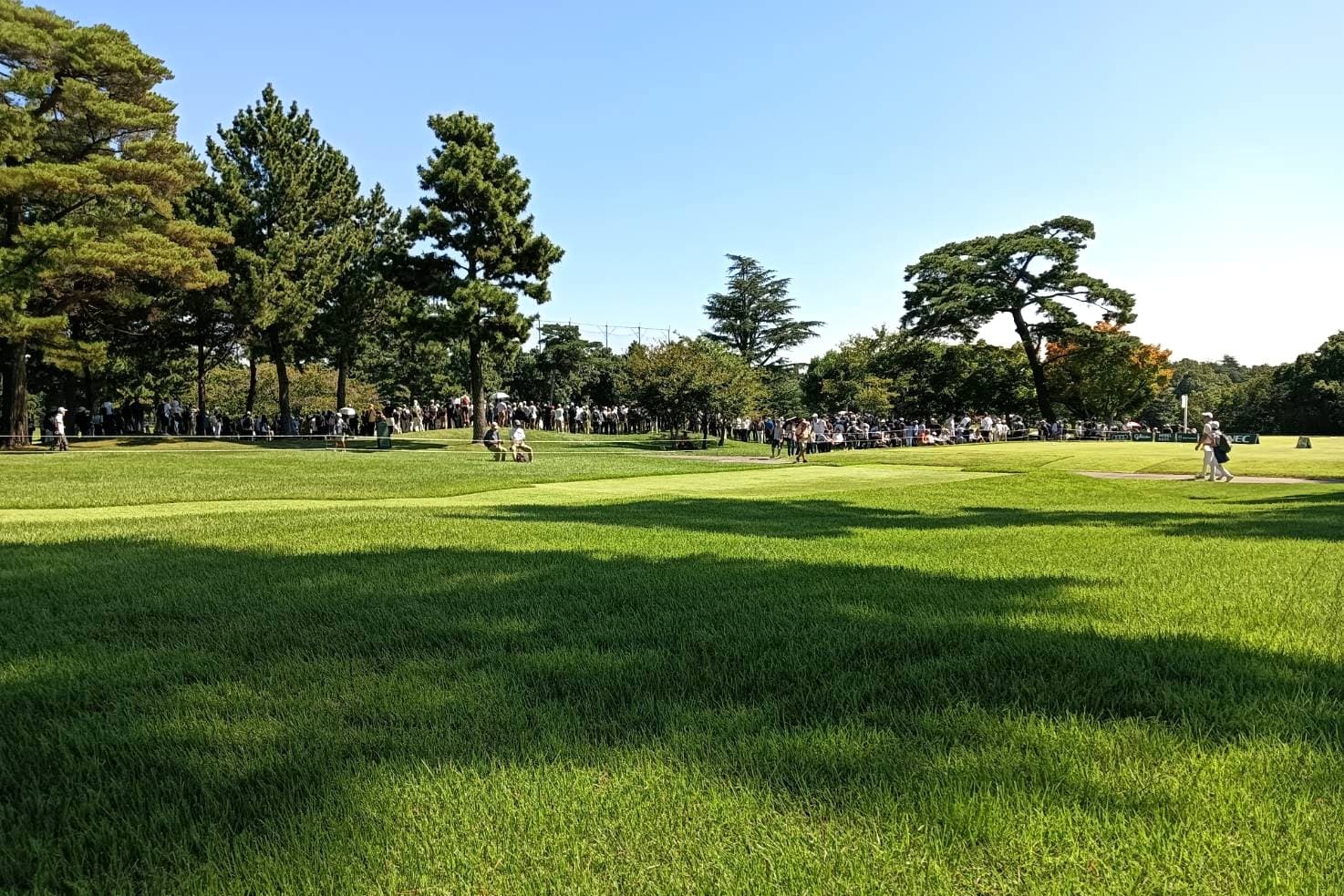 日本女子オープン観戦
