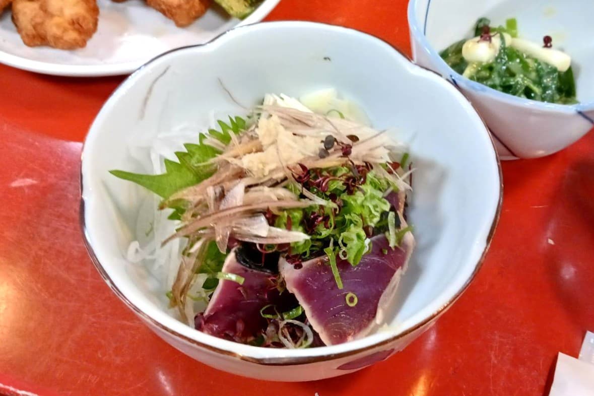 スタンドアサヒ　カツオ
