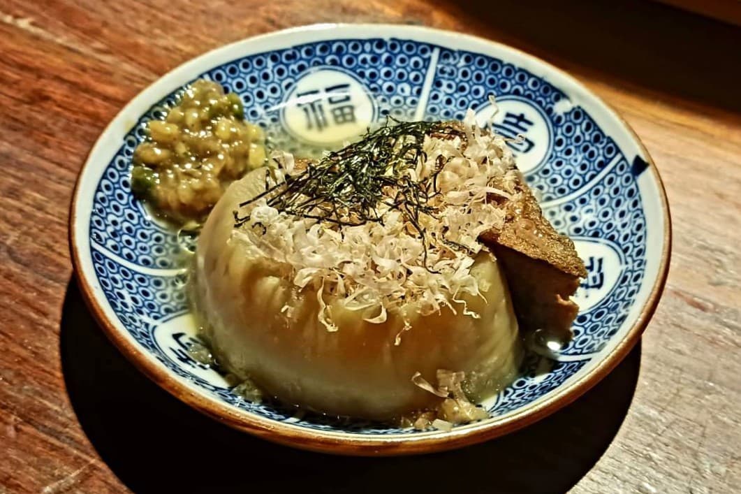 煙 燻製バル トリベーネ 裏なんば本店　つきだし燻製おでん